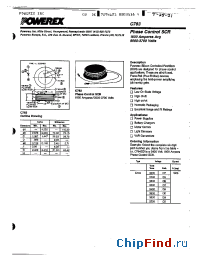 Datasheet C783CD manufacturer Powerex